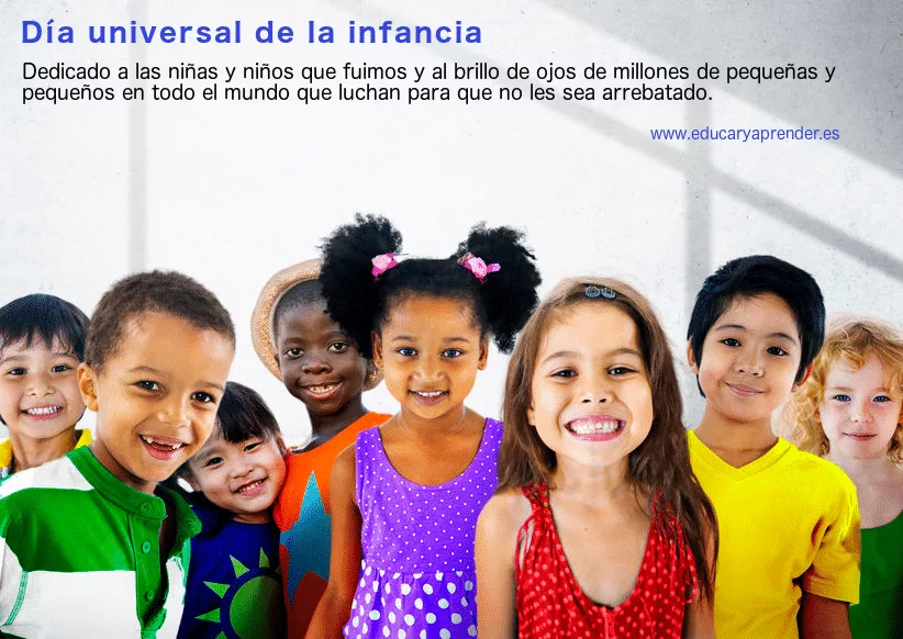 Grupo VS con el día universal de la infancia