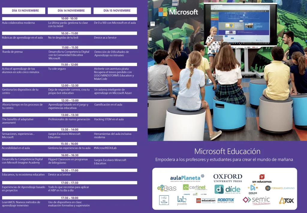 DIDE, SIMO EDUCACIÓN 2018, Microsoft SIMO EDUCACIÓN 2018, Dide, Microsoft